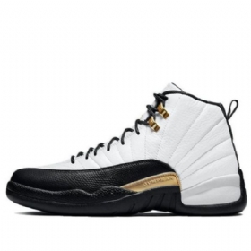 Nike Air Jordan 12 Retro Koripallokengät Miehille Valkoinen Musta
