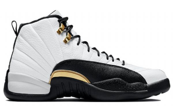 Nike Air Jordan 12 Retro Koripallokengät Miehille Valkoinen Musta