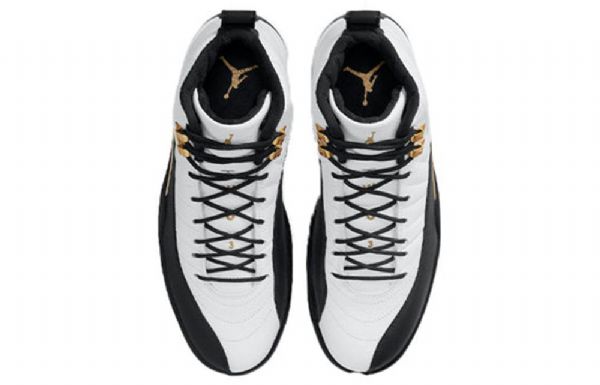 Nike Air Jordan 12 Retro Koripallokengät Miehille Valkoinen Musta