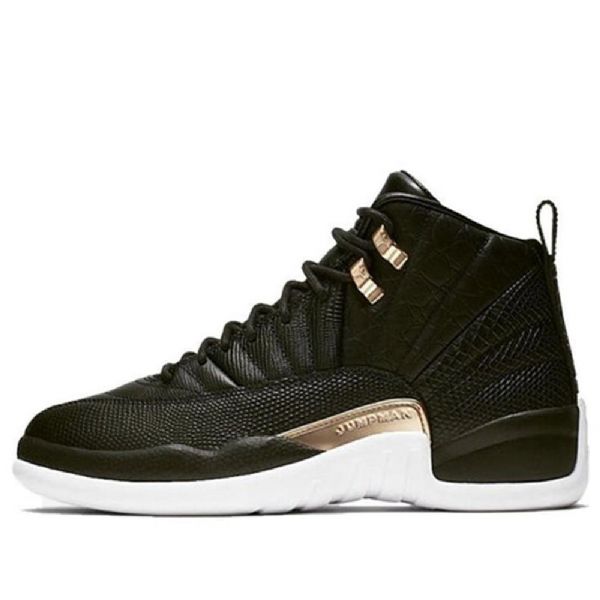 Nike Air Jordan 12 Retro Koripallokengät Naisille Musta