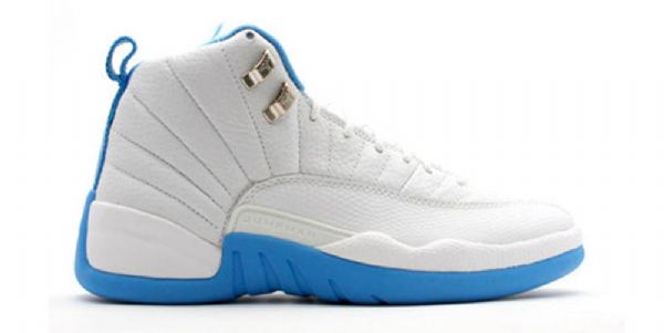 Nike Air Jordan 12 Retro Koripallokengät Naisille Sininen Valkoinen