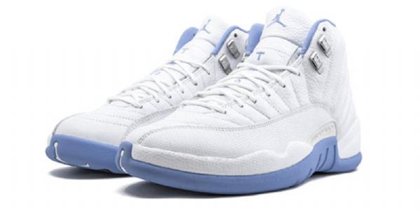 Nike Air Jordan 12 Retro Koripallokengät Naisille Sininen Valkoinen