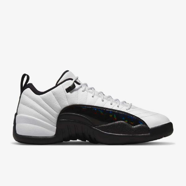 Nike Air Jordan 12 Retro Low Tops Kengät Miehille Valkoinen Hopea