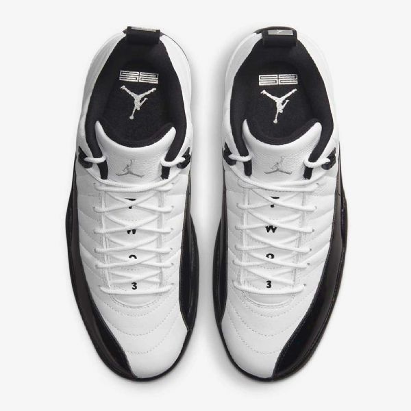 Nike Air Jordan 12 Retro Low Tops Kengät Miehille Valkoinen Hopea