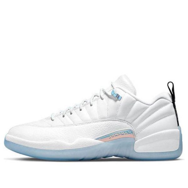 Nike Air Jordan 12 Retro Matalat Topit Koripallokengät Miehille Valkoinen