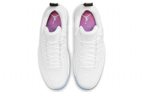 Nike Air Jordan 12 Retro Matalat Topit Koripallokengät Miehille Valkoinen