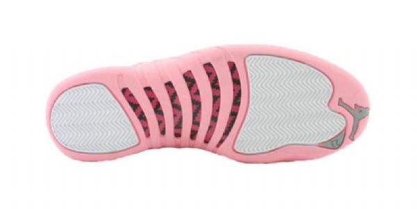 Nike Air Jordan 12 Retro Matalat Topit Koripallokengät Naisille Pinkki