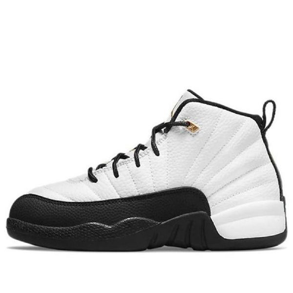 Nike Air Jordan 12 Retro Ps Koripallokengät Miehille Valkoinen Musta