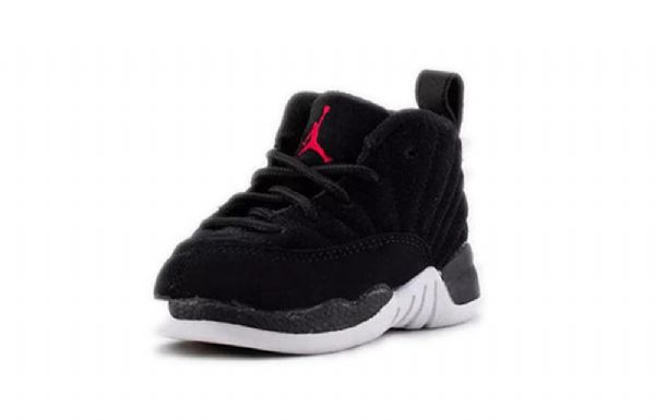 Nike Air Jordan 12 Retro Td Kengät Lapsille Musta