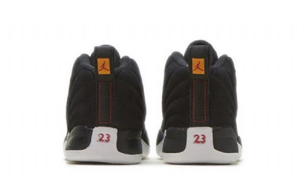 Nike Air Jordan 12 Retro Td Kengät Lapsille Musta