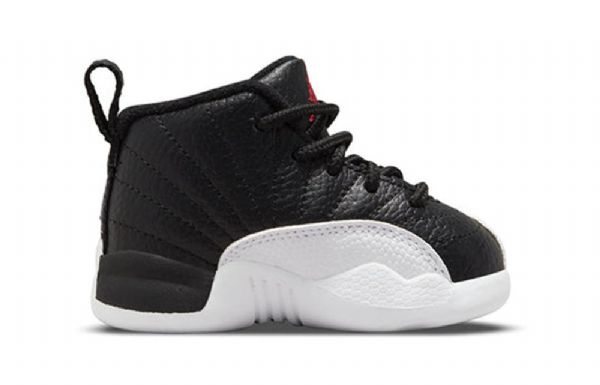 Nike Air Jordan 12 Retro Td Kengät Lapsille Musta Harmaa