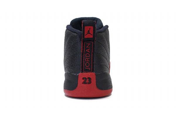 Nike Air Jordan 12 Retro Td Kengät Lapsille Musta Punainen