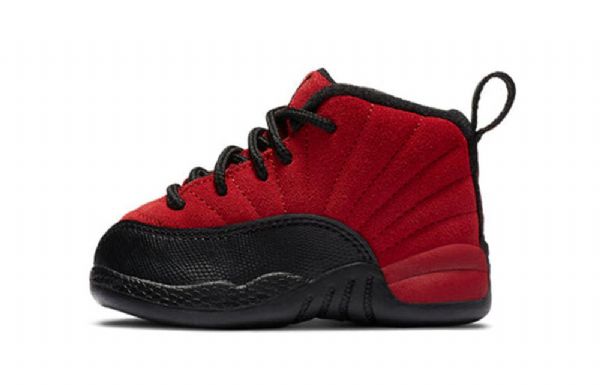 Nike Air Jordan 12 Retro Td Kengät Lapsille Punainen Musta