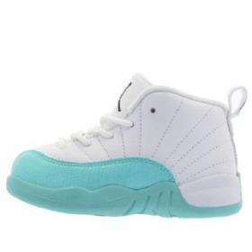 Nike Air Jordan 12 Retro Td Kengät Lapsille Vaalea Turkoosi