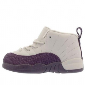 Nike Air Jordan 12 Retro Td Kengät Lapsille Vaaleanharmaa