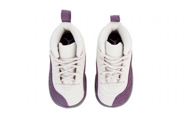 Nike Air Jordan 12 Retro Td Kengät Lapsille Vaaleanharmaa