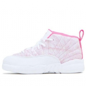 Nike Air Jordan 12 Retro Td Kengät Lapsille Vaaleanpunainen