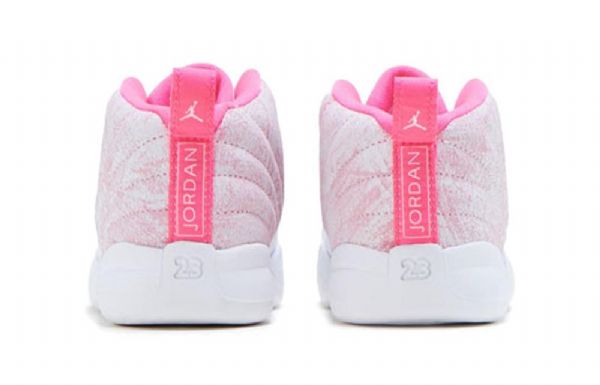 Nike Air Jordan 12 Retro Td Kengät Lapsille Vaaleanpunainen