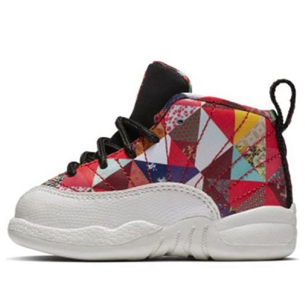 Nike Air Jordan 12 Retro Td Koripallokengät Lapsille Moniväriset