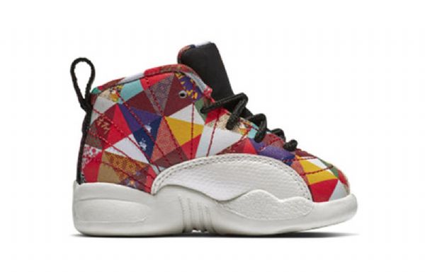 Nike Air Jordan 12 Retro Td Koripallokengät Lapsille Moniväriset