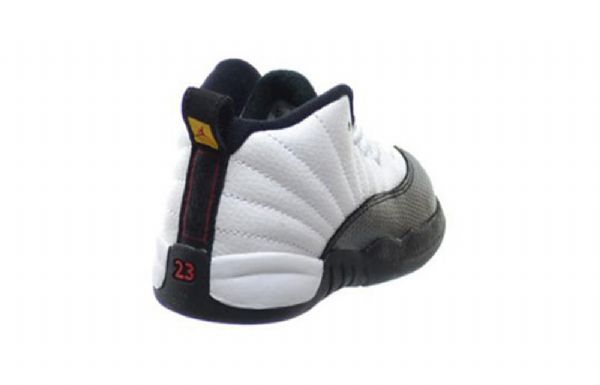 Nike Air Jordan 12 Retro Td Marathon Juoksukengät / Lasten Tennarit Valkoinen Musta