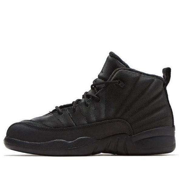 Nike Air Jordan 12 Retro Winterized Ps Koripallokengät Miehille Musta