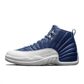 Nike Air Jordan 12 Retrokengät Naisille Indigo