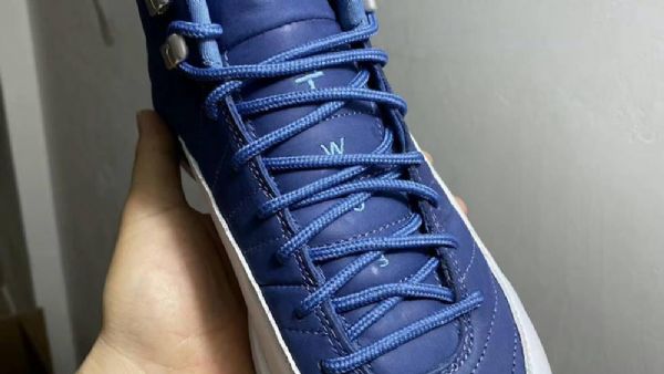 Nike Air Jordan 12 Retrokengät Naisille Indigo