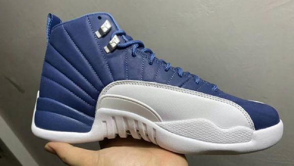 Nike Air Jordan 12 Retrokengät Naisille Indigo