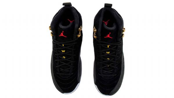 Nike Air Jordan 12 Reverse Taxi Kengät Miehille Mustat