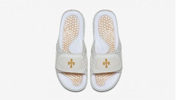 Nike Air Jordan Hydro 12 Ovo Flip Flops Kengät Miehille Khaki