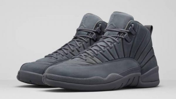 Nike Psny Air Jordan 12 Kengät Miehille Tummanharmaa