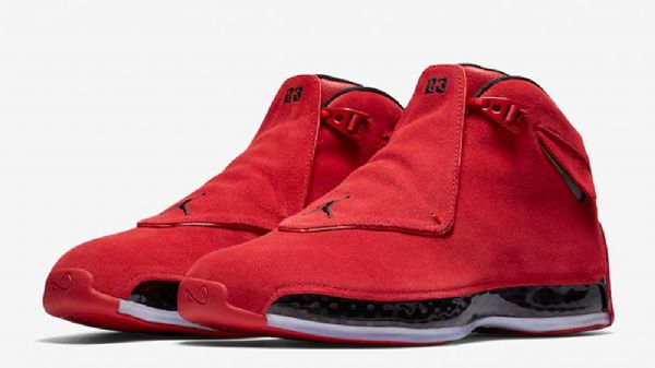 Nike Air Jordan 18 Kengät Miehille Punainen