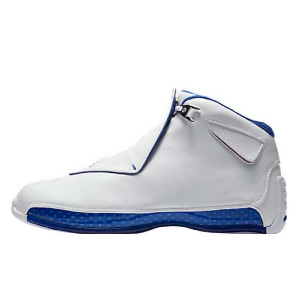 Nike Air Jordan 18 Sports Royal Kengät Miehille Valkoinen