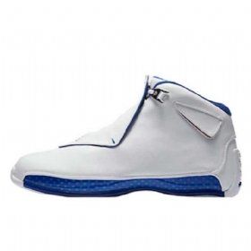 Nike Air Jordan 18 Sports Royal Kengät Miehille Valkoinen