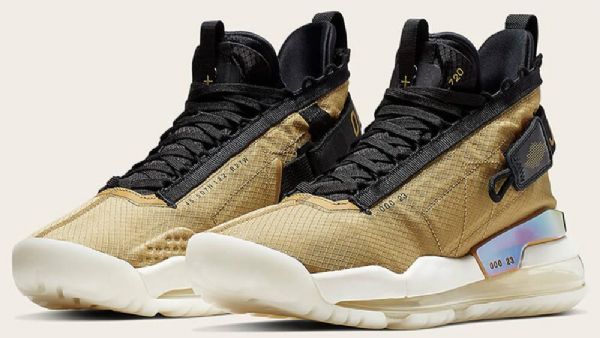 Nike Air Jordan Proto Max 720 Kengät Miehille Kultainen Musta