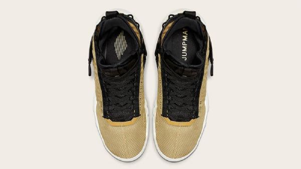 Nike Air Jordan Proto Max 720 Kengät Miehille Kultainen Musta
