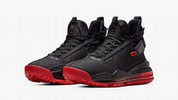 Nike Air Jordan Proto Max 720 Kengät Miehille Musta Punainen