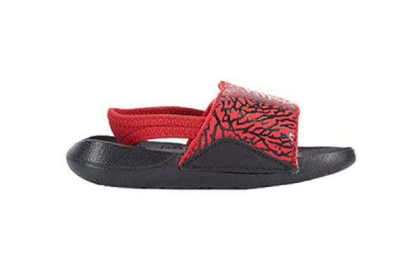 Nike Air Jordan Hydro 7 Slide Urheilutossut Lapsille Punainen Musta