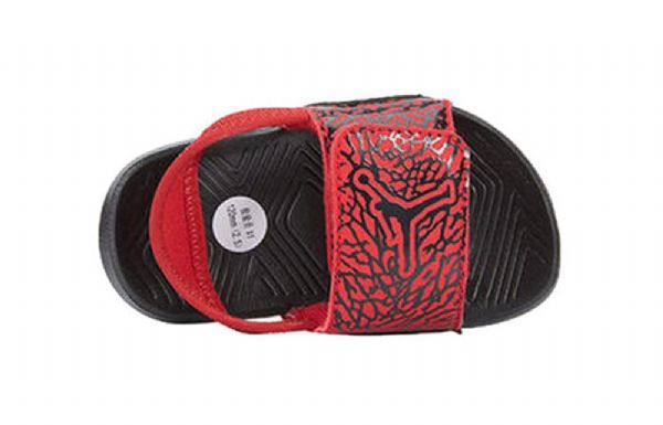 Nike Air Jordan Hydro 7 Slide Urheilutossut Lapsille Punainen Musta