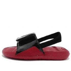 Nike Air Jordan Hydro 7 Velcro Slide Urheilutossut Lapsille Musta Punainen