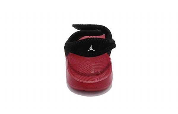 Nike Air Jordan Hydro 7 Velcro Slide Urheilutossut Lapsille Musta Punainen
