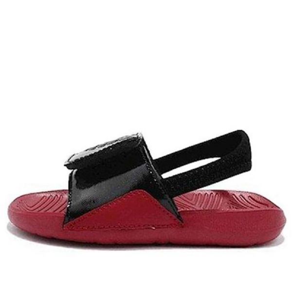 Nike Air Jordan Hydro 7 Velcro Slide Urheilutossut Lapsille Musta Punainen