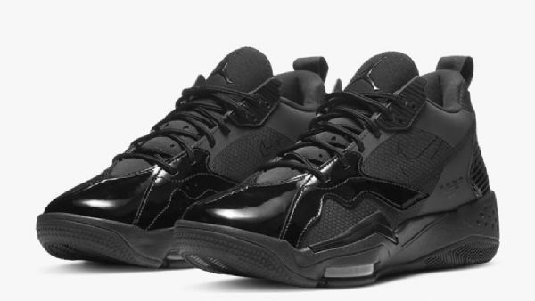 Nike Air Jordan Zoom 92 Kolminkertaiset Miesten Kengät Musta