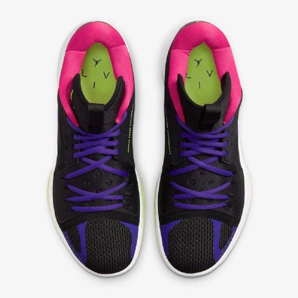 Nike Air Jordan Zoom Erilliset Koripallokengät Miehille Musta Violetti