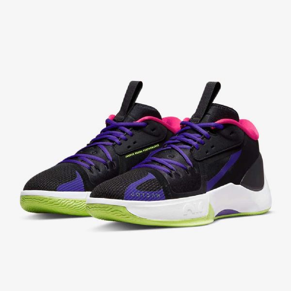 Nike Air Jordan Zoom Erilliset Koripallokengät Miehille Musta Violetti
