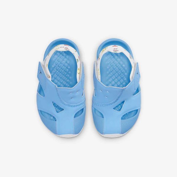 Nike Air Jordan Flare Kengät Lapsille Sininen Sitruunavalkoinen