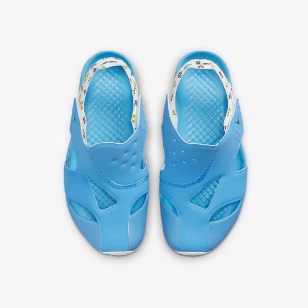 Nike Air Jordan Flare Kengät Lapsille Sininen Sitruunavalkoinen